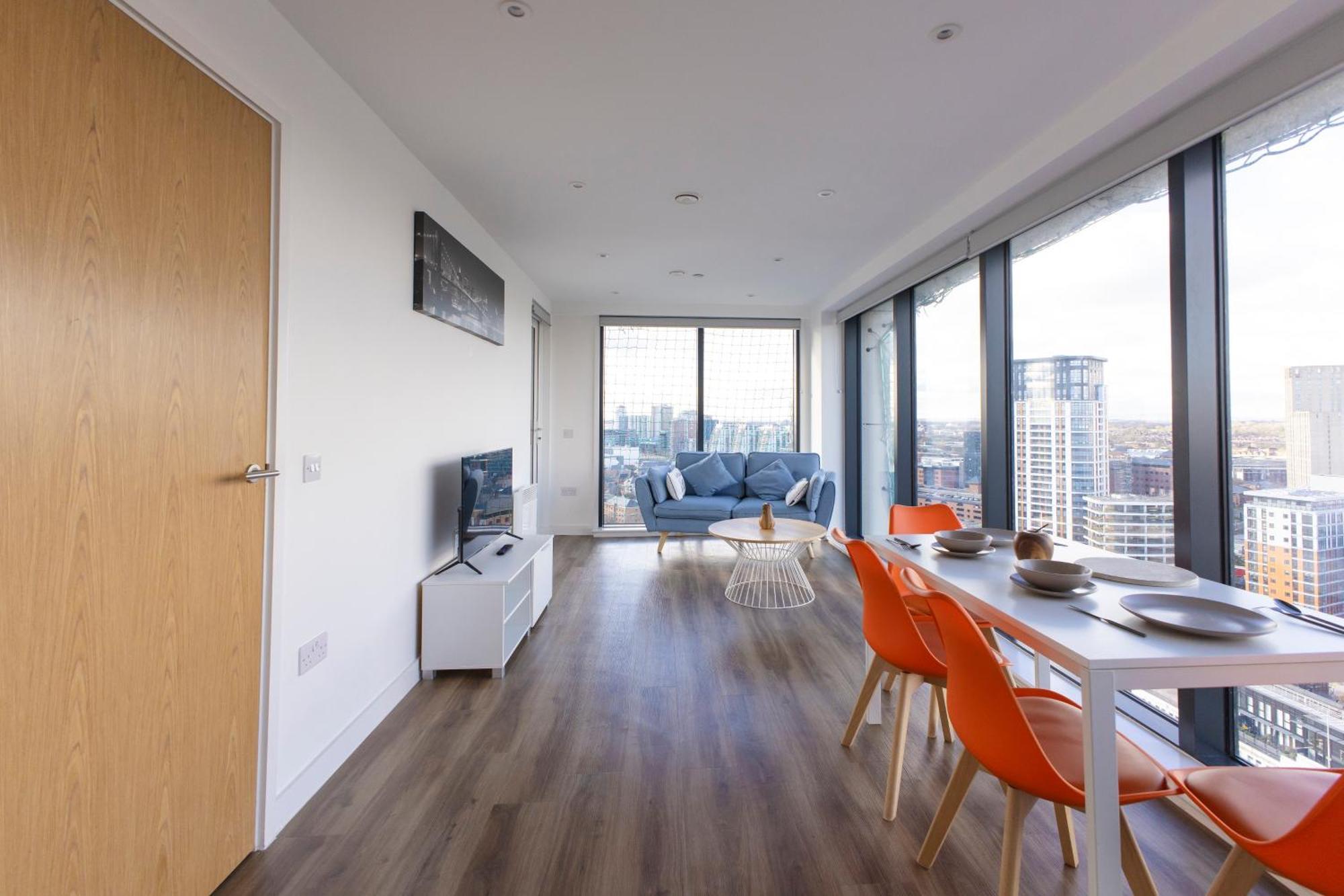 Quayside Penthouse 2 Bedroom Ensuite Near Media City & Manchester United Экстерьер фото